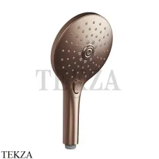 Gessi Shower Душевая лейка 3-х позиционная с кнопкой select 47351-708, Copper Brushed
