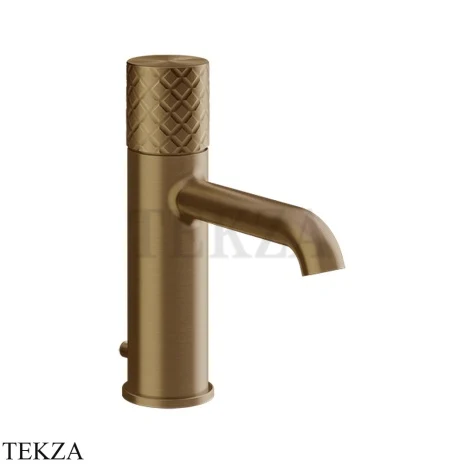 Gessi Habito INTRECCIO Смеситель для раковины, с донным клапаном 70101-791, Deep Bronze Br. PVD