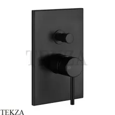Gessi Emporio Via Tortona Смеситель для душа на 2 потока, внешняя часть 44664-299, Black XL Gessi Emporio Via Tortona Смеситель для душа на 2 потока, внешняя часть 44664-299, Black XL