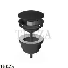 Zucchetti Донный клапан универсальный R97778.XSP81, matt total black PVD