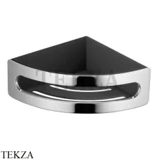 Keuco Elegance Угловая корзинка для душа 11657010001, хром-антрацит