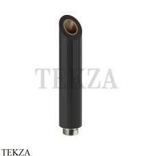 Gessi Душевая лейка Kneipp из черного ABS пластика  32930-708, Copper Br. PVD