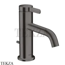 Axor ONE Смеситель для раковины 70, с донным клапаном 48000340, Brushed Black Chrome