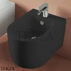 ArtCeram MONET Биде подвесное с 1 отверстием MNB001 17 00, черный матовый