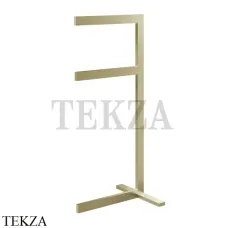 Gessi Rettangolo Стойка напольная для полотенец 20939-727, Brushed Brass