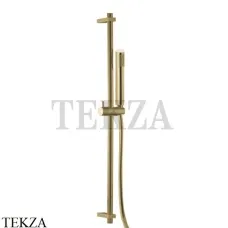 FIMA Carlo Frattini WELLNESS Душевая штанга, ручной душ латунь F2150HL, Champagne