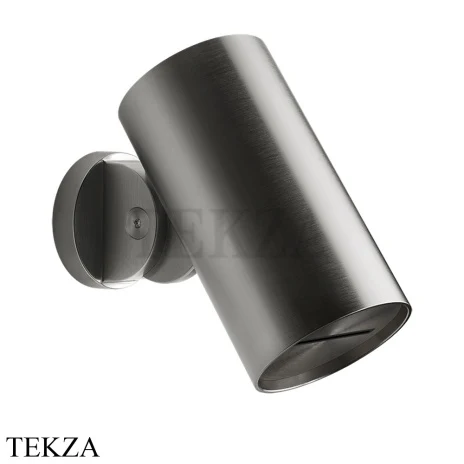 Gessi 316 SPOTWATER FLESSA Душевая головка настенного крепления, водопад 57207-239, Steel Brushed