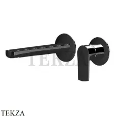 Newform HAKA Смеситель для раковины 229, внешняя часть 72030E.01.093, черный матовый