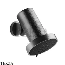 Gessi 316 SPOTWATER TRAME Душевая головка настенная, 3 функции 57257-707, Black Metal Brushed Gessi 316 SPOTWATER TRAME Душевая головка настенная, 3 функции 57257-707, Black Metal Brushed