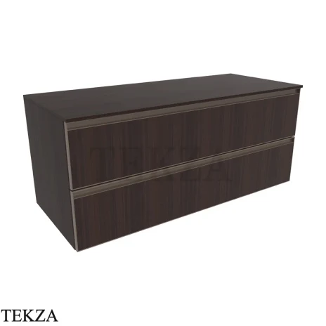 Flaminia Cubika тумба под раковину подвесная 120×50×50 см, 2 ящика, эвкалипт Eucalipto