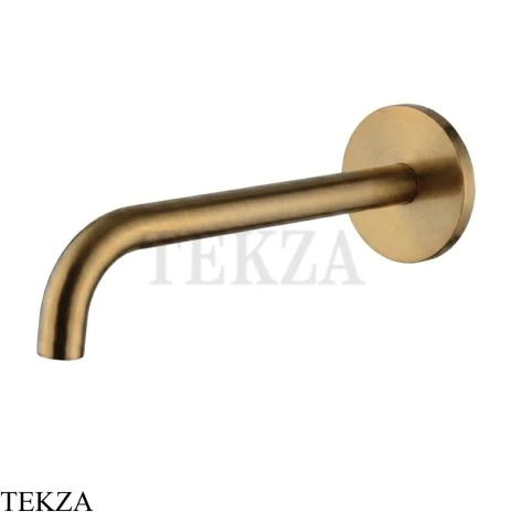 FIMA Carlo Frattini SO Излив для раковины на стену F2848/2ZS, Brushed Amber Bronze
