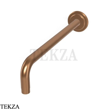FIMA Carlo Frattini Park Line Кронштейн 35 на стену для лейки F1338ZS, Brushed Amber Bronze