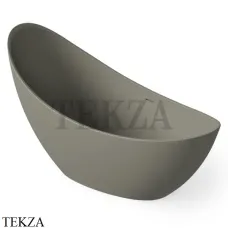 Dea Design Elegant Ванна отдельностоящая овальная 186x78 Solid Surface DD8621 1860 4, Light Grey №4