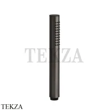 Gessi Shower Душевая лейка 1-х позиционная стержневая 14371-707, Black Metal Brushed PVD