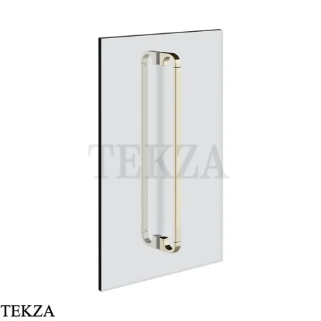 Gessi Perle Полотенцедержатель для крепления на стекло, 45 см 74633-720, никель глянец