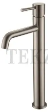 Boheme Uno Смеситель для раковины высокий, без донного клапана Uno 462-NB Nikel Brush