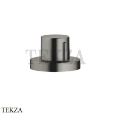 Dornbracht Эксцентриковое сливное устройство с поворотной кнопкой 10710970-99, Dark Platinum matt