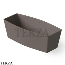 Dea Design Soul Ванна отдельностоящая прямоугольная 170x78 Solid Surface DD8618 1700 6, Grey Brown №6