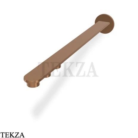 FIMA Carlo Frattini Slide Душевая лейка, 3 струи, эффекта дождя F5812ZS, бронза Brushed