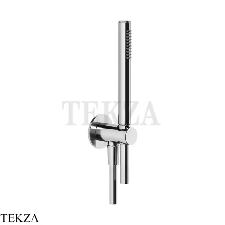 Gessi ANELLO Душевой комплект, стержневая лейка 63329-031, хром глянец