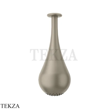 Gessi Goccia Потолочная каплевидная душевая лейка 33751-149, Finox Br. Nickel