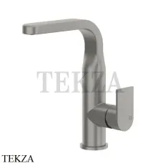 Gessi Emporio Via manzoni Смеситель для раковины высокий, с донным клапаном 47124-149, Finox Brushed Nickel