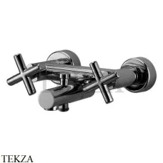FIMA Carlo Frattini Maxima Смеситель для ванны, без гарнитура, F5304/1CS, Brushed black chrome