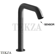 Gessi 316 TRAME Электронный смеситель с кран-фильтром 54380-707, Black Metal Brushed