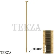 Gessi 316 TRAME Потолочный электронный смеситель для раковины 54324-727, Brushed Brass