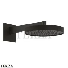 Gessi Inverso Diamantato Верхняя душевая лейка с кронштейном 63468-187, Aged Bronze
