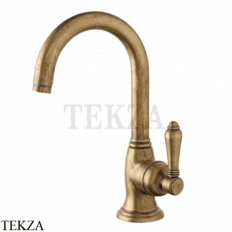 Nicolazzi Cinquanta Смеситель для раковины без гарнитура El Capitan, 3454TCOG75C, Raw Brass