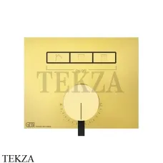 Gessi HI-FI Однорычажный смеситель, на 3 поток, внешняя часть 63081-246, Gold PVD Gessi HI-FI Однорычажный смеситель, на 3 поток, внешняя часть 63081-246, Gold PVD