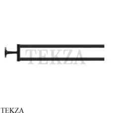 Duravit Starck T Держатель для полотенец двойной поворотный 0099414600, черный матовый