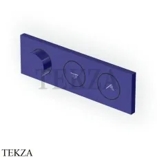 Zucchetti Hoop Термостат для душа на 2 потока, внешняя часть ZHO782.L5, blu mediterraneo
