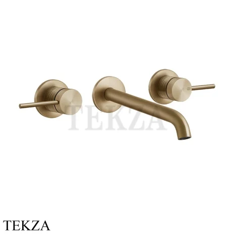 Gessi 316 TRAME Смеситель для раковины 19-21, внешняя часть 54394-726, Warm Steel Brushed PVD