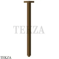 Newform Кронштейн для душа квадратный потолочный L=500 26520.47.083, Groove Bronze