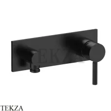 Fantini Nostromo Смеситель для душа с выводом для шланга, внешняя часть 5013E888B, черный матовый Fantini Nostromo Смеситель для душа с выводом для шланга, внешняя часть 5013E888B, черный матовый