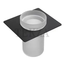 Boheme Space Стакан для полки Space 10966-B-TUM Black Черный матовый