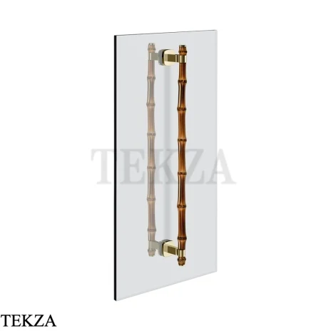 Gessi Jacqueline Полотенцедержатель для крепления на стекло, 60 см 77637-710, шампань глянец