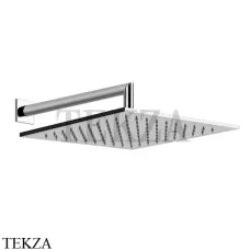 Gessi Emporio Via manzoni Верхний душ 30х30 с кронштейном 47364-031, хром глянец