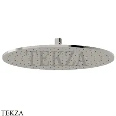 Newform Верхняя круглая лейка D400, без кронштейна 26535.M0.070, Titanium satin
