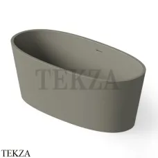 Dea Design Nature Ванна отдельностоящая овальная 160x75 Solid Surface DD8617 1600 4, Light Grey №4
