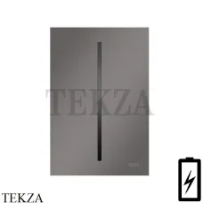 TECEfilo-Velvet Панель смыва писсуара, батарейка 7,2 В, Grigio Londra 9242022, Антрацит