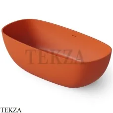 Dea Design Modern Ванна отдельностоящая скругленная 180x85 Solid Surface DD8666 1800 7, Orange №7