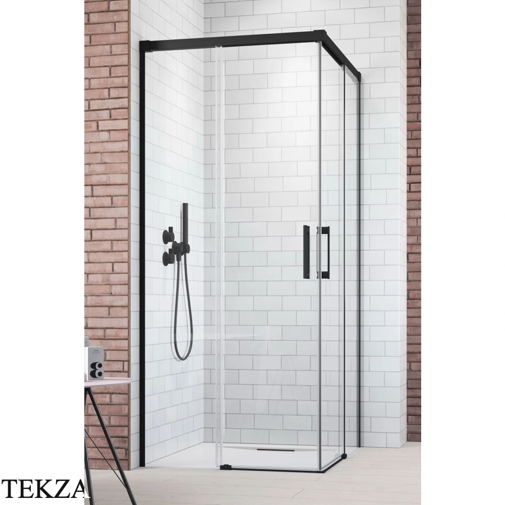 Radaway Idea KDD Душевая дверь 80 см, правая часть уголка, 387061-54-01R, черный матовый