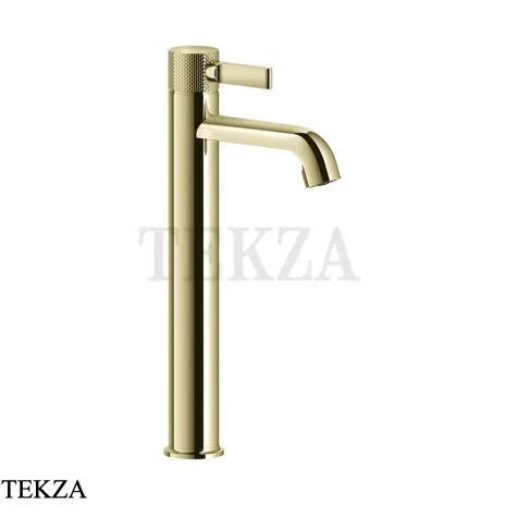 Gessi INCISO Смеситель для раковины высокий, без донного клапана 58004-710, Brass PVD