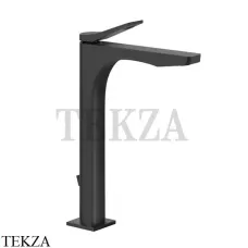 Gessi RILIEVO Смеситель для раковины высокий, с донным клапаном 59003-299, черный матовый