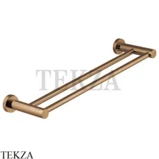 FIMA Carlo Frattini ROTOLA Держатель для полотенец двойной F6001/60ZL, Amber Bronza