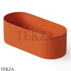 Dea Design Stripes Ванна отдельностоящая овальная 171x72 Solid Surface DD8801 1710 7, Orange №7