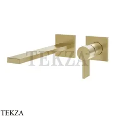 Gessi Inverso RIGATO Смеситель для раковины, внешняя часть 73588-727, Brass Brushed